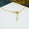 14K Gold Graduated Pavé Paper Clip Link Bracelet for Women with Adjustable Cable Chain 14K Gold Graduated Pavé Paper Clip Link Bracelet featuring an adjustable cable chain for a custom fit
