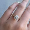 1.50Ct Round Moissanite Solitaire Engagement Ring in 14k Gold - GRA Certified 1.50Ct Round Moissanite Solitaire Engagement Ring in 14k Gold - GRA Certified