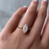 2.00Ct Marquise Engagement Rings for Women in 14k Gold