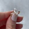 2 Carat Marquise Diamond Ring for Women in 14k Gold