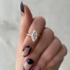 2.50Ct Marquise Cut Engagement Ring, Six Claw Solitaire Wedding Ring in 14k Gold - GRA Certified