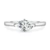 14K White Gold
