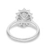 3.0Ct Oval Halo Engagement Rings, GRA Certified Miossanite Studded Anniversary Rings in 14k Gold 3.0Ct Oval Halo Engagement Rings, GRA Certified Miossanite Studded Anniversary Rings in 14k Gold