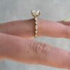4 Carat Elongated Cushion Cut Moissanite Engagement Rings, Annivrsary Ring in 14k Gold - GRA Certified 4 Carat Elongated Cushion Cut Moissanite Engagement Rings, Annivrsary Gifts Ring in 14k Gold - GRA Certified