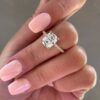 3.05Ct Moissanite Vintage Engagement Rings, Wedding Ring For Women in 14k Gold - GRA Certified 3.05Ct Moissanite Vintage Engagement Rings, Wedding Ring For Women in 14k Gold - GRA Certified