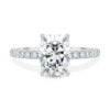 3.05Ct Moissanite Vintage Engagement Rings, Wedding Ring For Women in 14k Gold - GRA Certified