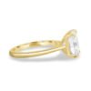 2.0Ct Simple Engagement Rings, Solitaire 14k Gold Rings 2.0Ct Simple Engagement Rings, Art Deco Solitaire Engagement Rings in 14k Gold - GRA Certified