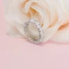 5 Carat Wedding Band for Women, Pear Moissanite Full Eternity Ring 14K Gold 5.0Ct Pear Wedding Ring for Women, Moissanite Full Eternity Ring 14K Gold