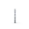 3ct Emerald Cut Diamond Ring, Moissanite Eternity Band For Women, Full Eternity Ring in 14K Gold 3ct Emerald Cut Diamond Ring, Moissanite Eternity Band For Women, Full Eternity Ring in 14K Gold