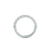 3 Ct Oval Diamond Ring, Moissanite Half Eternity Ring For Women in 14K Gold Oval Diamond Wedding Ring, Moissanite Half Eternity Ring For Women in 14K Gold