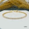 2ct Moissanite Tennis Bracelet For Women Claw Setting Classic Design in 14K Pure Gold @ best price Forever