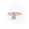 5 Carat Oval Moissanite Engagement Ring | Classic Inspired Wedding Ring For Her 5 Carat Oval Moissanite Engagement Ring Unique 4-Prong Solitaire This Vintage wedding ring crafted in 14K and 18k Gold