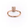 Jaw-Dropping Radiant Cut Moissanite Ring | 5 Carat Petal Setting Solitaire 5 carat Radiant Cut Moissanite Ring Petal Solitaire Vintage Engagement petal setting ring for anniversary gifts for wife - 18K and 14K gold