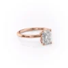 Jaw-Dropping Radiant Cut Moissanite Ring | 5 Carat Petal Setting Solitaire 5 carat Radiant Cut Moissanite Ring Petal Solitaire Vintage Engagement petal setting ring for anniversary gifts for wife - 18K and 14K gold