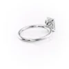 Jaw-Dropping Radiant Cut Moissanite Ring | 5 Carat Petal Setting Solitaire 5 carat Radiant Cut Moissanite Ring Petal Solitaire Vintage Engagement petal setting ring for anniversary gifts for wife - 18K and 14K gold