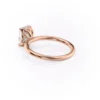 Jaw-Dropping Radiant Cut Moissanite Ring | 5 Carat Petal Setting Solitaire 5 carat Radiant Cut Moissanite Ring Petal Solitaire Vintage Engagement petal setting ring for anniversary gifts for wife - 18K and 14K gold