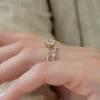 Stunning Elongated Cushion Cut Ring | Classic Solitaire Engagement Ring For Her 5Ct elongated cushion cut ring. This Solitaire vintage ring crafted in pure 14K and 18K Gold Perfect for anniversary gifts