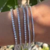Shop By Reels Adorn Your Wrist with a 4Ct Moissanite Gold Tennis Bracelet 14K - 18K Gold Fine Lusurious Diamond line Bracelets For her gift