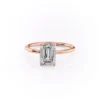 Classic Emerald Engagement Ring | Solitaire Cathedral Setting Classic 3 Carat Emerald Engagement Ring Solitaire Cathedral Setting in 14K & 18K Gold Perfect for anniversary gifts
