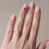 Classic Emerald Engagement Ring | Solitaire Cathedral Setting Classic 3 Carat Emerald Engagement Ring Solitaire Cathedral Setting in 14K & 18K Gold Perfect for anniversary gifts