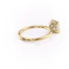 Cushion Cut Solitaire Engagement Ring with Petal Prongs | GRA Certified Moissanite Ring Cushion Cut Solitaire Engagement Ring with Petal Prongs Certified Diamond or Moissanite Wedding Ring in 14k Yellow, Rose, White Gold