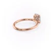 Elegant Elongated Cushion Cut Solitaire Engagement Ring with Petal Prongs Elegant Elongated Cushion Cut Solitaire Engagement Ring 14k Yellow, Rose, White Gold Certified Diamond & Moissanite Wedding Ring