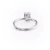 Elegant Elongated Cushion Cut Solitaire Engagement Ring with Petal Prongs Elegant Elongated Cushion Cut Solitaire Engagement Ring 14k Yellow, Rose, White Gold Certified Diamond & Moissanite Wedding Ring