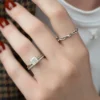 Regal Princess Cut Diamond Engagement Rings | 2 -7 Carat Solitaire Petal Setting Princess Cut Diamond Engagement Rings Vintage solitaire engagement petal Prog setting ring in 14K and 18K Gold
