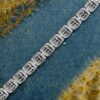 Baguette Diamond Tennis Bracelet in 14K Gold For Women Radiant Moissanite Baguette Diamond Tennis Bracelet in 14K Gold (2)