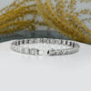 Baguette Diamond Tennis Bracelet in 14K Gold For Women Radiant Moissanite Baguette Diamond Tennis Bracelet in 14K Gold (4)