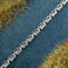 Baguette Diamond Tennis Bracelet in 14K Gold For Women Radiant Moissanite Baguette Diamond Tennis Bracelet in 14K Gold (6)