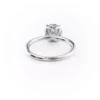 Classic Solitaire Round Diamond Engagement Ring with Petal Prongs Solitaire round diamond engagement ring petal setting 5 Ct moissanite Wedding Ring For her crafted in 18k and 14K gold