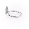 Elegant Pear Engagement Rings For Women | Moissanite Solitaire Petal Setting Ring Stunning Pear Engagement Rings For Women Solitaire Petal Setting Crafted in Moissanite & Gold Wedding Ring For Her