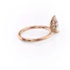 Elegant Pear Engagement Rings For Women | Moissanite Solitaire Petal Setting Ring Stunning Pear Engagement Rings For Women Solitaire Petal Setting Crafted in Moissanite & Gold Wedding Ring For Her