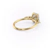classic emerald cut engagement ring For Her Annivesary gifts